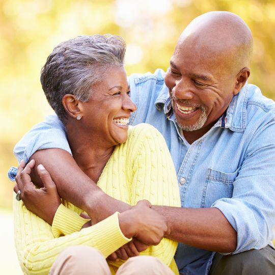 Older Black Couple